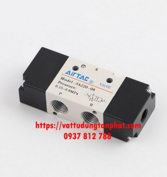 Van Điện Từ Airtac 3A220-08, van điện từ khí nén airtac 3A220-08, van solenoid airtac 3A220-08