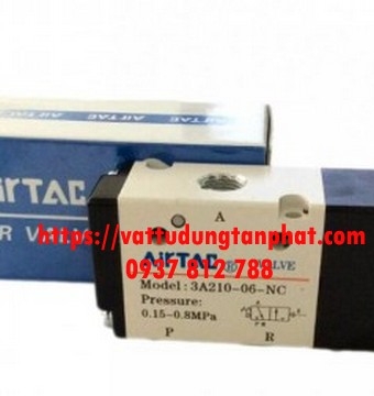 Van Điện Từ Airtac 3A310-08, van điện từ khí nén airtac 3A310-08, van solenoid airtac 3A310-08