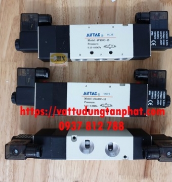 Van Điện Từ Airtac 4V430-15, van điện từ khí nén airtac 4V430-15, van solenoid airtac 4V430-15
